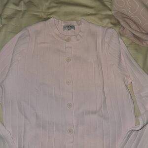 Pink Women's Cardigan Sweater